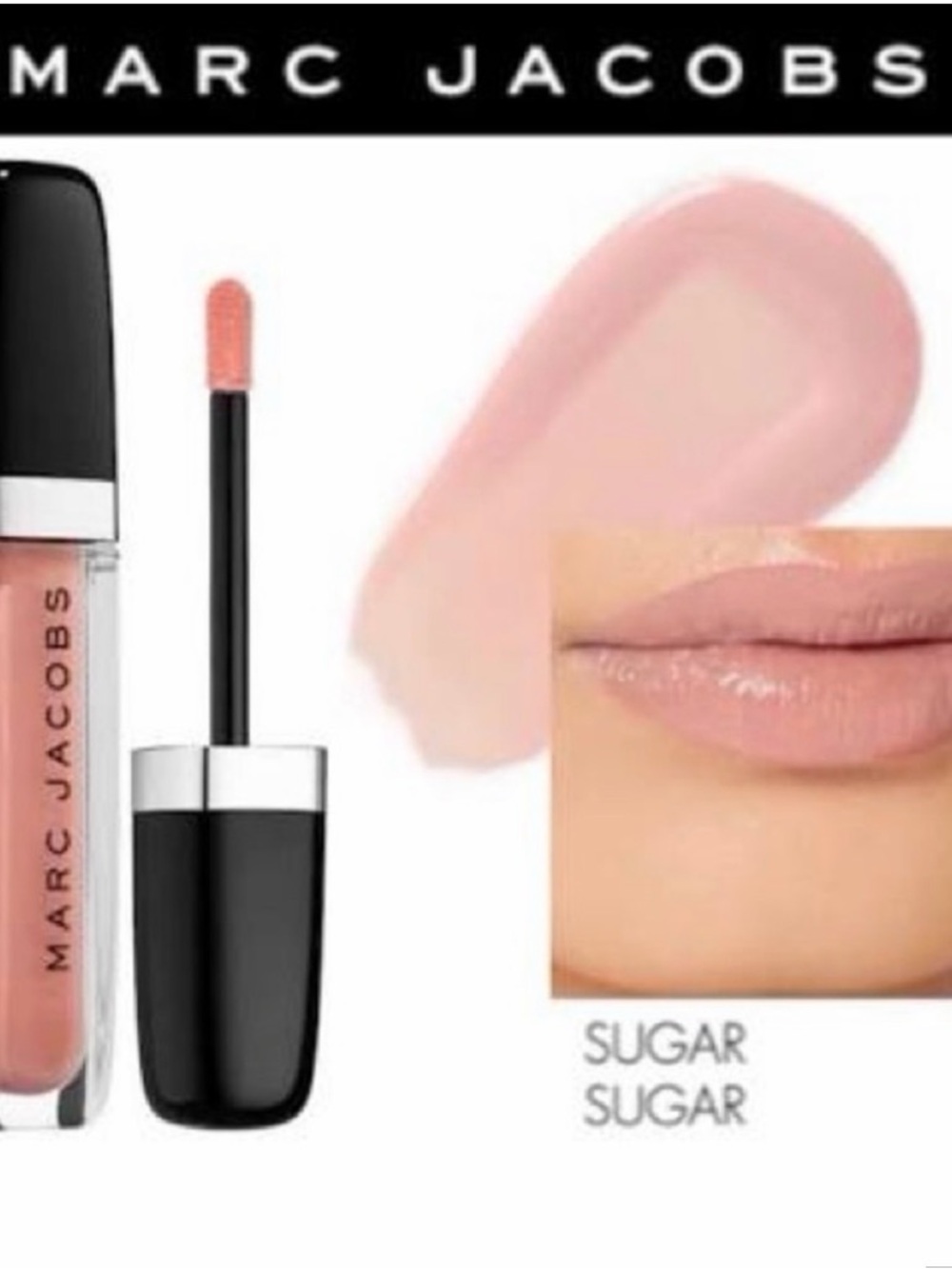 Marc Jacobs Enamored 312-SUGAR SUGAR!! - Hi-Shine Lip Gloss — DISCONTINUED